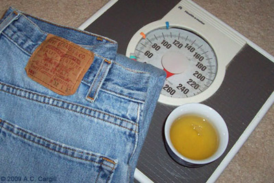 Jeans, Tea and a Scale