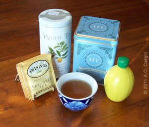 Teas with citrus
