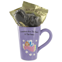 Grandma's Angels Gift Set with your choice of coffee or tea