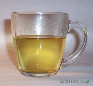 Tea_Blog_ETS-NDChamC004a Tisane made of Chamomile blossoms