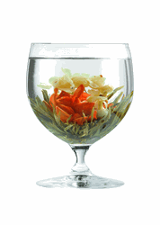 3 Flower Burst made with Yunnan tea