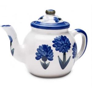 BCH-TP_xlarge Teapot & Cover Set - Bachelor Button