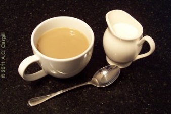 Black tea with milk Black tea with milk