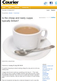 Courier: Nasty Cuppa?
