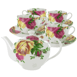 Royal Albert Country Rose Tea Set