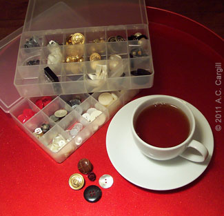 Button Day is November 16th. Sort yours while sipping a cuppa! Button Day is November 16th. Sort yours while sipping a cuppa!