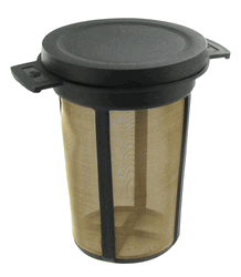 3in Diameter Stainless Steel Mesh Infuser with Silicone Handle 3in Diameter Stainless Steel Mesh Infuser with Silicone Handle