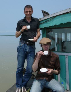 Kevin Gascoyne (standing)