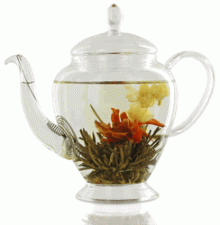 Flowering Tea - 3 Flower Burst - Green Tea Flowering Tea - 3 Flower Burst - Green Tea
