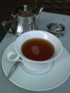 T Bar - Shui Xian Oolong tea in the cup T Bar - Shui Xian Oolong tea in the cup