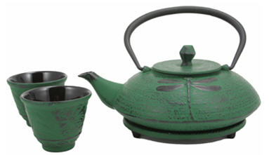 Cast Iron Tea for Two Set