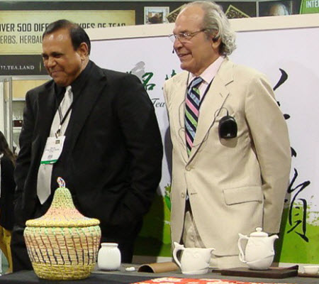 James Norwood Pratt, right, with Devan Shah. James Norwood Pratt, right, with Devan Shah.