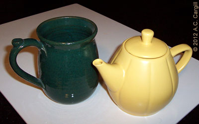 My big mug is as big as Little Yellow Teapot!