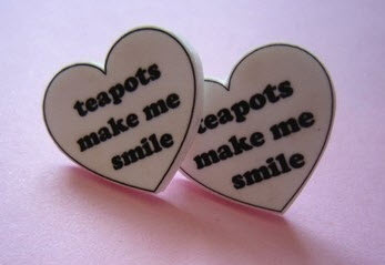 Teapots Make Me Smile earrings Teapots Make Me Smile earrings