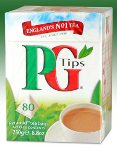 PG Tips travels well! PG Tips travels well!