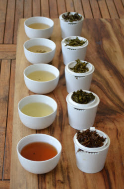 Different Teas Impart Different Liquor Colour Different Teas Impart Different Liquor Colour