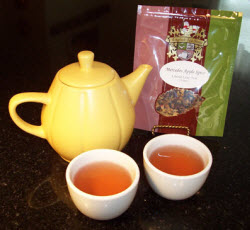 A fruity herbal with a cinnamon kick will add the right spicy note to your personal moment.