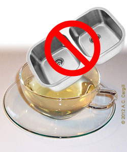 Some flavored teas have so much “stuff” in them!