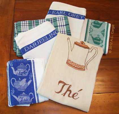 A few of my hard-working tea towels! A few of my hard-working tea towels!