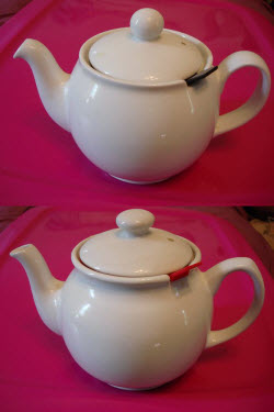 The original European-made Chatsford (top) versus the current Asian-made version (bottom).