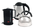 Lots of kettle choices to heat your water