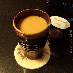 Kambaa Estate was a great tea to review! (Photo source: A.C. Cargill, all rights reserved)