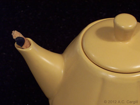 Proof positive that teapots like cookies, too! Proof positive that teapots like cookies, too!
