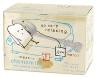 Blue Q Tea Merci Chamomile (Photo source: The English Tea Store)