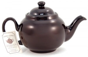 Stunt Double: The Brown Betty is devoted to steeping tea and yet is content to remain in the background. (Photo source: The English Tea Store)