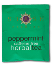 Stash Peppermint Herbal (Photo source: The English Tea Store) Stash Peppermint Herbal (Photo source: The English Tea Store)