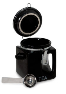“Impish Hideout” Tea Canister in “Dead of Night” Black (Photo source: The English Tea Store) “Impish Hideout” Tea Canister in “Dead of Night” Black (Photo source: The English Tea Store)