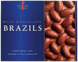 Beech’s Milk Chocolate Brazils (Photo source: The English Tea Store) Beech’s Milk Chocolate Brazils (Photo source: The English Tea Store)