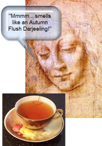 Capture the true flavor of tea by going blind! (Photo source: composite including stock image)