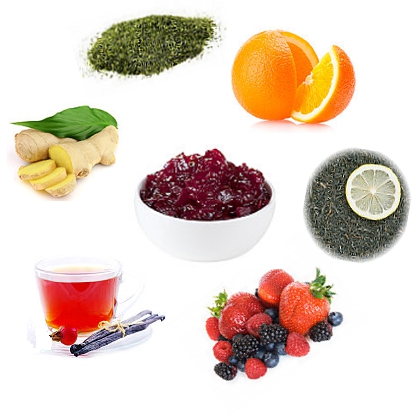 Some of the flavours that complement cranberry sauce, they’re especially convenient and delicious when used in tea form. (Photo source: article author)