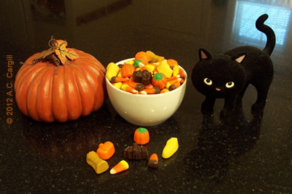 Nothing says Autumn like candy corn — or does it? (Photo source: A.C. Cargill, all rights reserved) Nothing says Autumn like candy corn — or does it? (Photo source: A.C. Cargill, all rights reserved)