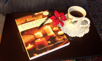 When relatives visit I find that sneaking off to a quiet corner and solving a few crossword puzzles is quite soothing, especially with a cuppa tea. (Photo source: A.C. Cargill, all rights reserved)