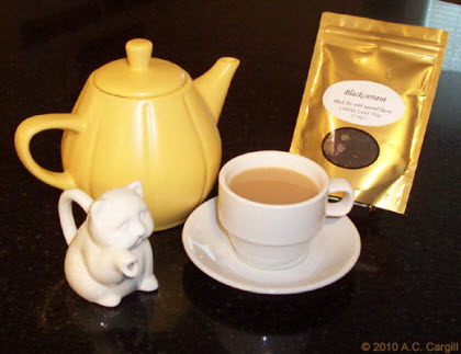 Blackcurrant Black Tea (Photo source: A.C. Cargill, all rights reserved)