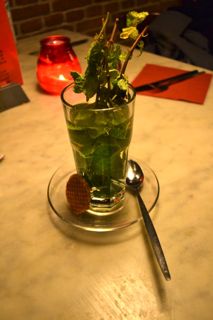 Mint Tisane (Photo source: article author)