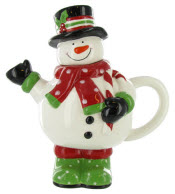 Snowman Teapot - 20oz (Photo source: The English Tea Store)
