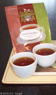 A ready-made blend of Assam and Keemun that I have approximated with my own blends. (Photo source: A.C. Cargill, all rights reserved)