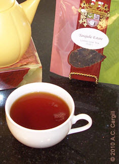 The "Esteemed Editor's" photo of this tea since I am all about drinking, not shooting, tea! (Photo source: A.C. Cargill, all rights reserved)