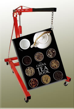 The China Tea Book - it doesn't take a village, just an engine hoist! (stock images)