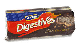 McVities Plain Chocolate Digestives - go ahead and dunk! (Photo source: The English Tea Store)