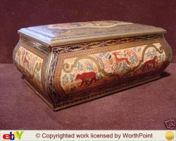 Jewel Tea Company tin contained 150 teabags that were “Famous for delightful flavor.” (Photo source: screen capture from site)