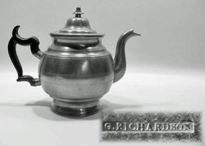 AMERICAN TEAPOT BY GEORGE RICHARDSON