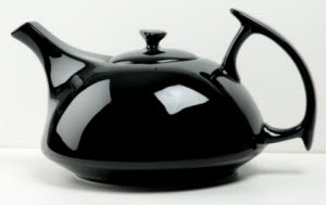 Athena Teapot Black