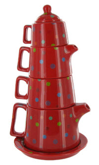 Polka Dot Tea Tower Set (ETS image)