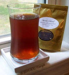 Monk’s Blend Flavored Black Tea (source: A.C. Cargill, all rights reserved)