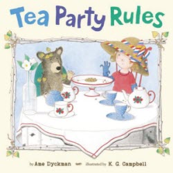 Tea Party Rules by Ame Dyckman (screen capture from site)