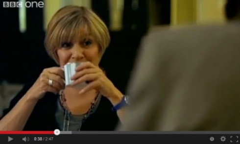 Victoria Woods talks with Matt Smith aka Dr Who (from YouTube video)